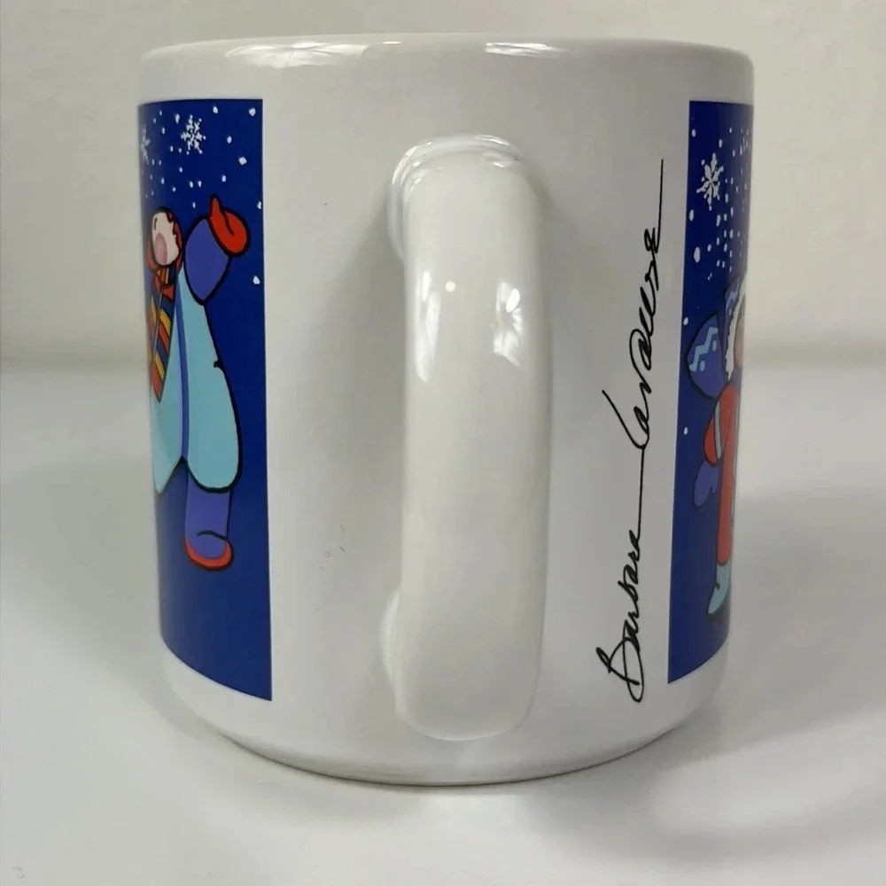 Artic Circle Enterprises Coffee Cup Anchorage Alaska Barbara Lavallee Snow Scene